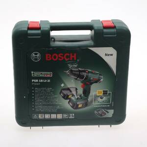BOSCH. Skruvdragare, 18V två batterier.