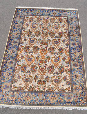 Handknuten matta, 230 x 340 cm