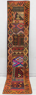 Kelim patchwork, 400x80