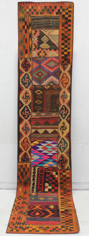 Kelim patchwork, 400x80