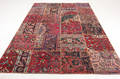 Orientalisk matta, patchwork 303x203 cm
