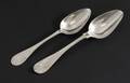 Matskedar 2st, silver, Gammal Fransk, 185861