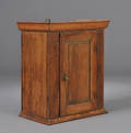 Tobaksskab af egetræ, 1800-tallet