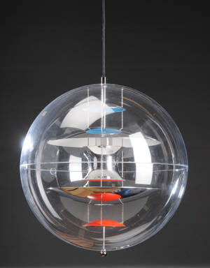 Verner Panton pendel, VP-Globe. Ø. 50 cm.