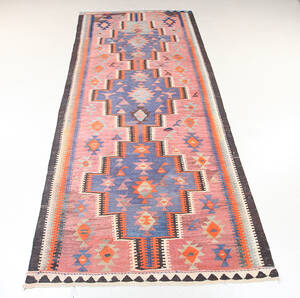 Persisk Harsin Kelim tæppe 262x134 cm.