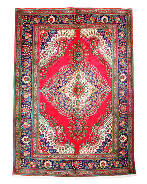 Persisk Tabriz tæppe, 280x203 cm.