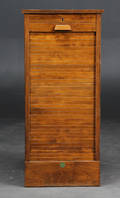 Arkivskab, egetræ, 1900-tallet