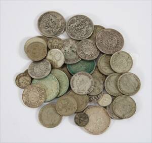 Parti silvermynt, Sverige, bl.a. 1800-tal