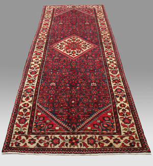 Matta, persisk Hamadan, 300 x 110 cm.