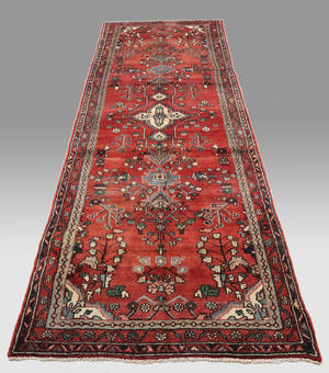 Matta, persisk Hamadan, 300 x 102 cm.