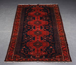 Persisk Hamadan tæppe 390 x 157 cm