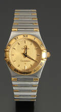 Omega Constellation. Dameur af guld og stål 