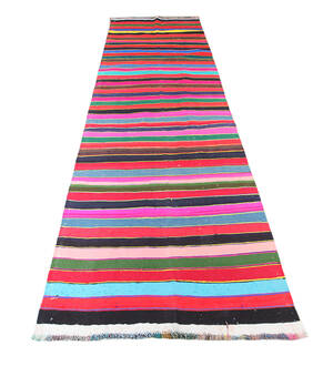 Persisk Harsin Kelim tæppe 375x135 cm.