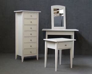 Hans Thyge Raunkjær Mayflower, 4-teilige Schlafzimmerkombination, Kiefer, weiß gebeitzt 4