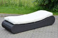 Mayfame Daybed af sort polyrattan