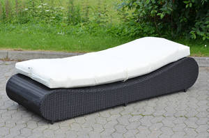 Mayfame Daybed af sort polyrattan