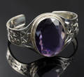 Ametyst armring.