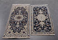 Persisk Nain tæppe 2 stk. 131 x 65 cm.  70 x 135 cm 2