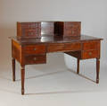 Skrivbord i mahogny