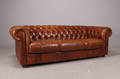 Chesterfield, soffa, 3-sits, läder