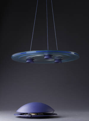 Perry King  Santiago Miranda. Pendel model Aurora. Arteluce