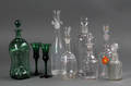 Diverse ældre glas bla. Holmegaard 9