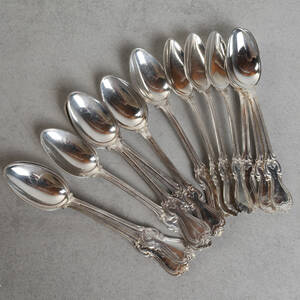 TESKEDAR, 12st, silver, 218g