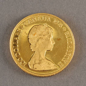 Canada. 100 dollars guldmønt 1978 
