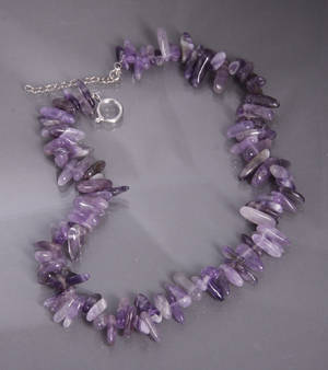 Ametyst halssmykke