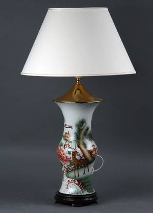 Kinesisk bordlampe