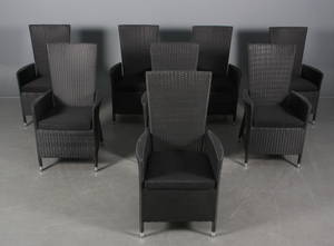 Otte havestole med regulerbar ryg 8