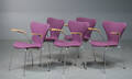 Arne Jacobsen, 5 Syver stole, model 3107 5