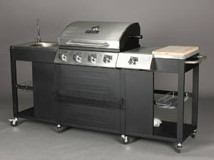 Udendørs Barbeque gasgrill udekøkken - Wcooker
