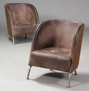 Møbelproducent. Par lænestole, 2000tallet 2