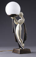 Art deco form bordlampe, 21. årh