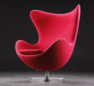 Arne Jacobsen. Lænestol Ægget, model 3316