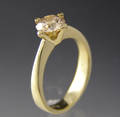 Solitaire ring ca. 1.09 ct.