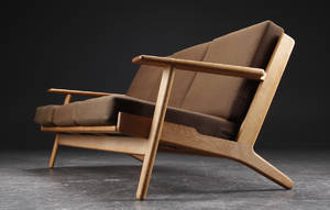 Hans J. Wegner. Trepers. sofa, eg, model GE-290