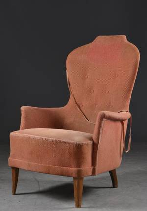 Carl Malmsten. Fåtölj Farmor