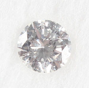 Uindfattede brillanter. Ca. 0.68 ct 2