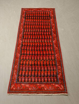 Persisk Hamadan tæppe 260 x 100 cm.
