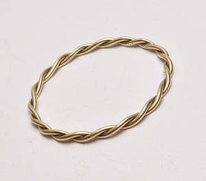 Armring af 14 kt. guld