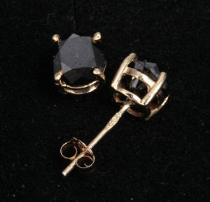 Diamant ørestikker, ca. 2.50 ct