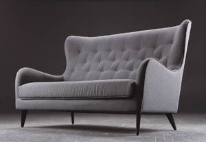 Sofa af uld, model Polo. Dansk møbelproducent