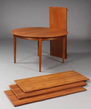 Dansk møbelproducent. Spisebord, teak