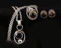 Smycken 4 delar, sterlingsilver, Finland
