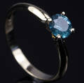 Solitaire ring ca. 0.73 ct.