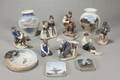 Samling figurer BG samt Kgl. m.m. 12