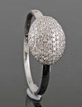 Diamond ring approx. 0.37ct 