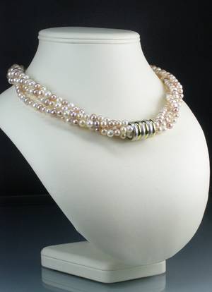 Süßwasserzuchtperlcollier